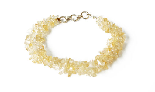 Citrine Double Turn Bracelet - To attracts abundance and healing energies