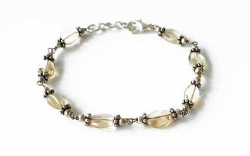 Citrine Oval Bracelet - To attracts abundance and personal power