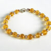 Citrine Round Bracelet - D2 - For confidence and self-discipline