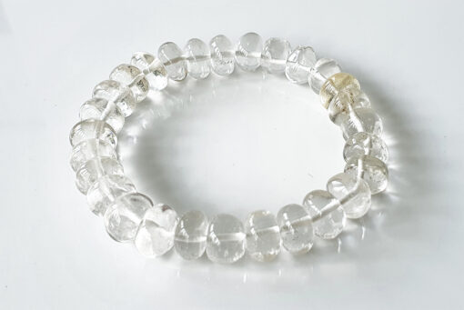 Crystal Bracelet - Elliptical Beads - For harmonize the aura and remove negative energy