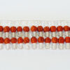 Crystal Rudraksha wrist mala - For peace of mind and coolness to the body