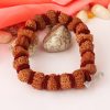 13 Mukhi Rudraksha Kamadeva Bracelet - Woolen