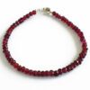 Garnet Faceted Bracelet To enhance self-esteem