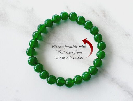 Green Jade bracelet - To Promotes love, trust and reliability