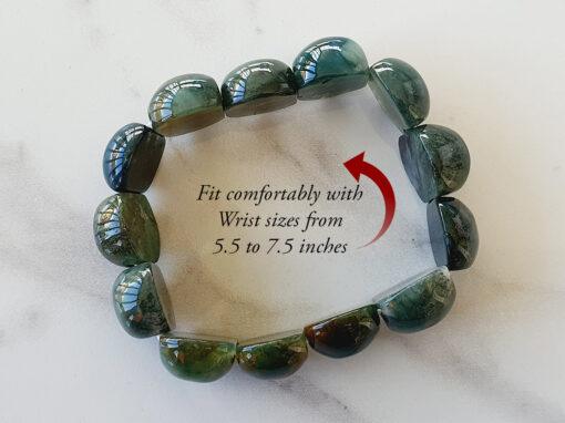 Green Jasper Bracelet to provide stamina and vitality