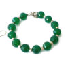 Green Onyx Bracelet and Earrings set - To promotes love, trust and reliability