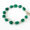 Green Onyx Oval Bracelet - For greater self control