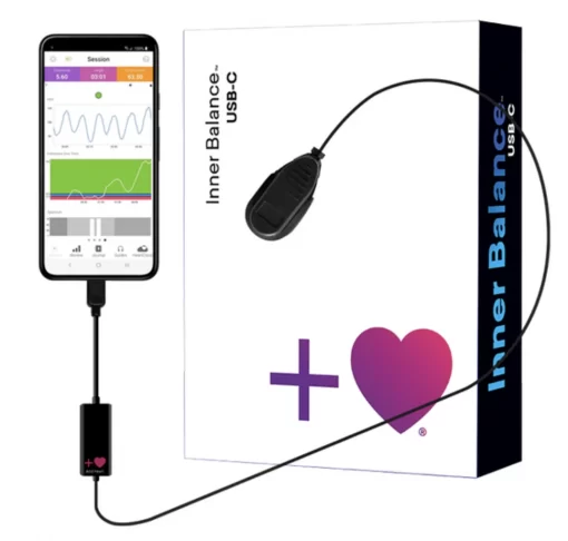 Heartmath Inner Balance USB-C Sensor for Android