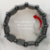 Hematite Bracelet for controlling stress and brings clarity of thought