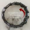 Hematite Bracelet to control stress, healing and grounding