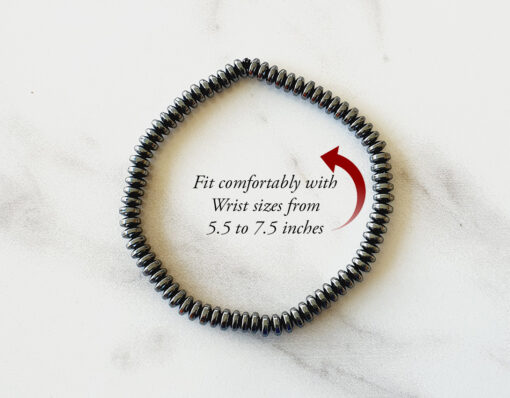 Hematite Bracelet - D5 - To helps control stress and brings clarity of thought