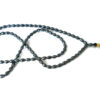 Hematite Faceted Drumshape Necklace Mala -For healing, meditation and protection