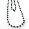 Hematite Necklace Mala - Silver To Bring us back to equilibrium