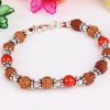 6 Mukhi Rudraksha Mars Bracelet - Coral To eliminating lethargy