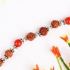 6 Mukhi Rudraksha Mars Bracelet - Coral To eliminating lethargy