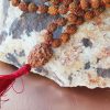 4 Mukhi Rudraksha Brahma Mala - Rare 6mm