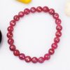 Ruby faceted Bracelet - II