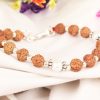 6 Mukhi Rudraksha Mars Bracelet - Pearl To eliminating lethargy