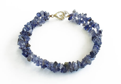 Iolite Double Turn Bracelet To improve relationships and awareness