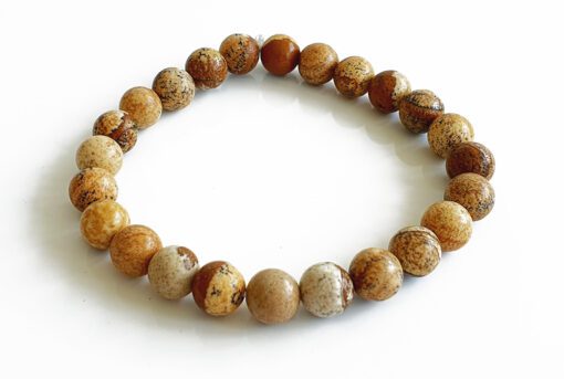 Jasper Bracelet for grounding energies