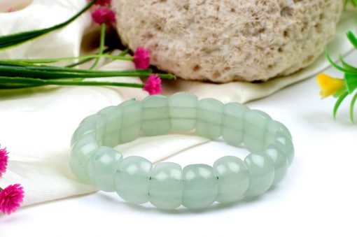 Green Jade Bracelet - To Enhances inner strength and confidence