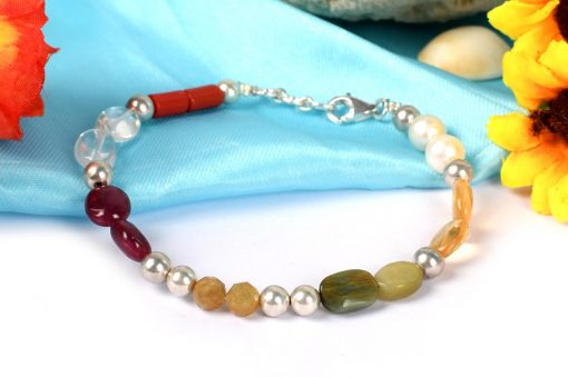 Mahashakti gem beads bracelet