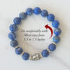 Lapis Lazuli Buddha Bracelet - For self-confidence and overcome shyness