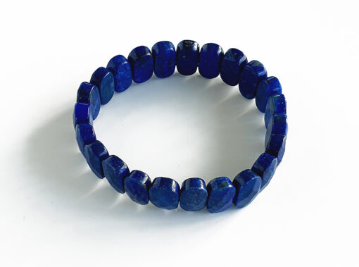 Lapis Lazuli Faceted Bracelet - II for increasing awareness and spiritual connection