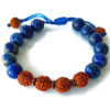 Lapis Lazuli and Rudraksha Bracelet - To strengthen the mind and increase awareness