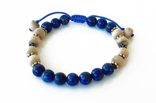 Lapis Lazuli and Tulsi Bracelets - To overcome shyness and enhancing love