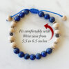 Lapis Lazuli and Tulsi Bracelets - To overcome shyness and enhancing love