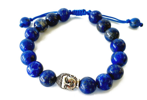 Lapis Lazuli with Buddha Bracelet - To bring truthfulness and inner power