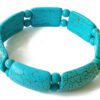 Large turquoise beads bracelet - for enhancing communication, expression and creativity