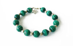 Malachite Bracelet - To eliminates shyness and encourages friendship