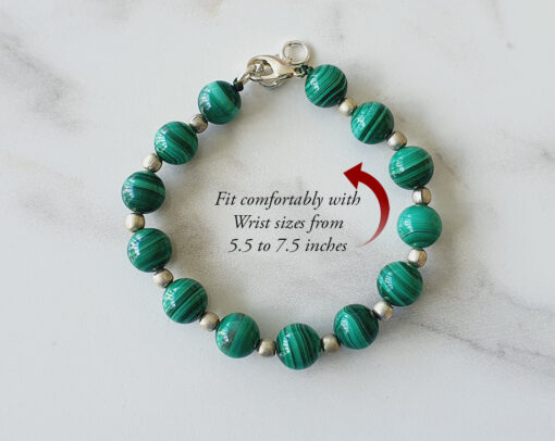 Malachite Bracelet - To eliminates shyness and encourages friendship