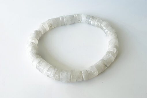 MoonStone Bracelet - Washer Beads - To Brings courage, enthusiasm and motivation