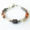 Moonstone Round beads Bracelet - For confidence and protection