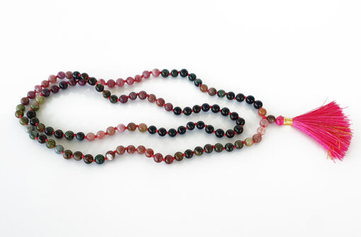 Multi Tourmaline Necklace Mala