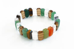 Navratna Bracelet - Design V to harness the beneficial energy of our nine planets