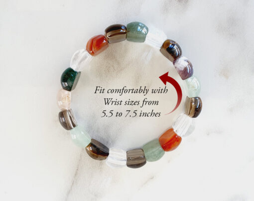 Navratna Gemstone Bracelet VIII To bring happiness and good luck