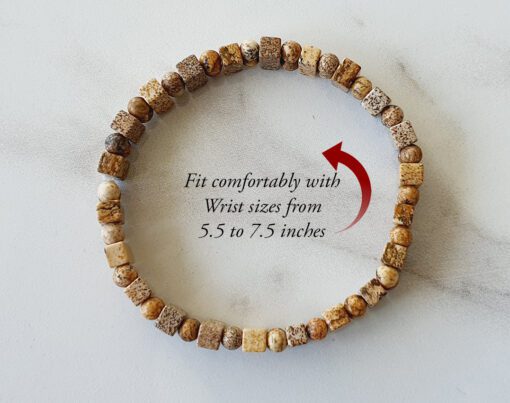 Picture Jasper Bracelet for relax and brings tranquility