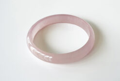 Purple Agate Bangle - D4 - To enhances communication skills and balance Sacred heart chakra