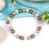 Multicoloured Pearl Bracelet - To Attracts abundance and prosperity