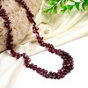 Garnet Beads Necklace Mala