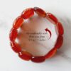 Red Carnelian Bracelet - For awakens talents within and encourages creative visualization