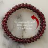 Red Garnet Bangle - to bring serenity, positivity and enhance self-esteem