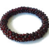 Red Garnet Bangle - For health and dissolves emotional blockages