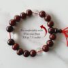 Red Sandalwood and Sphatik Beads bracelet To harmonize the aura and remove negative energy