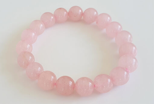 Rose Quartz Bracelet to open the heart and connect to the energy of love