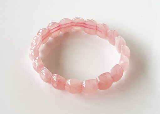 Rose Quartz Faceted Bracelet - To Promotes feelings of compassion